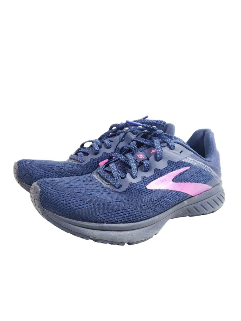 Brooks Womens Size 8 Anthem-5 Blue Running Shoes Mesh Upper